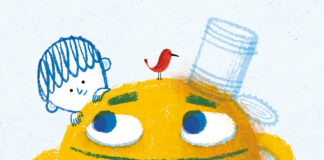 «Gerardo Gigante» y la pregunta: ¿cómo puedo hacer el mundo un poco mejor? Fragmento de la portada de "Gerardo Gigante" ilustrada por Amandine Piu.