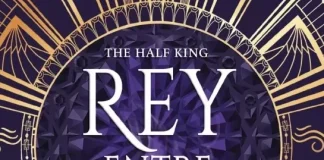 «Rey entre sombras» o como romper una maldición sin morir en el intento Portada de "Rey entre sombras" de Melissa Landers, publicada por Minotauro.