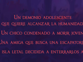 «Un trato con el diablo»: una aventura con un corazón de oro Fragmento de contraportada de "Un trato con el diablo" de Gabe Cole Novoa ilustrada por Hilary D. Wilson.