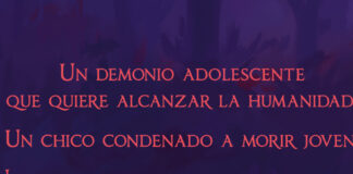 «Un trato con el diablo»: una aventura con un corazón de oro Fragmento de contraportada de "Un trato con el diablo" de Gabe Cole Novoa ilustrada por Hilary D. Wilson.