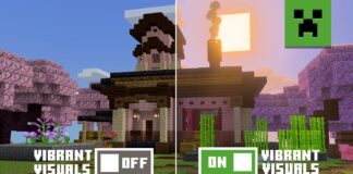 Minecraft se viste de gala: llega Vibrant Visuals Vibrant Visuals