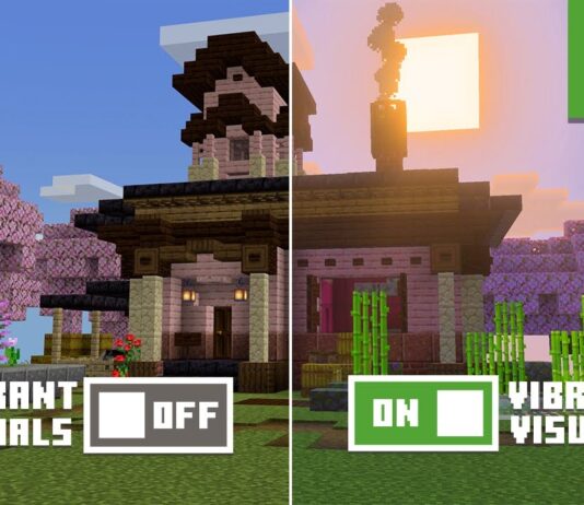 Minecraft se viste de gala: llega Vibrant Visuals Vibrant Visuals