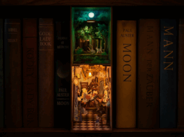 Book Nooks: el arte de crear mundos de fantasía en miniatura