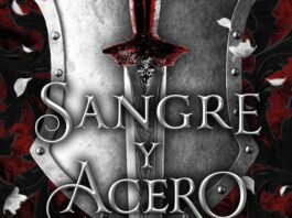 Reseña de «Sangre y acero» (Las leyendas de Thezmarr I) de Helen Scheuerer Fragmento de portada de "Sangre y acero" de Helen Scheuerer.