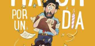 «Mayor por un día»: un intercambio de empatía y respeto para una familia sana Fragmento de portada de "Mayor por un día" de Javier de Haro, ilustrada por la artista Paula Pérez Báez.