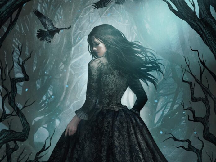 Fragmento de portada de Portada de "Anatema" de Keri Lake.