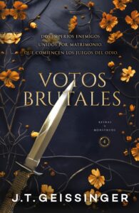 Portada de "Votos brutales" de J. T. Geissinger.