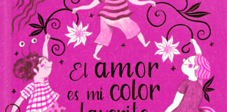 «El amor es mi color favorito»: un viaje esperanzador a través de la mirada de los niños Fragmento de portada de "El amor es mi color favorito" de Nina Laden y Melissa Castrillon.