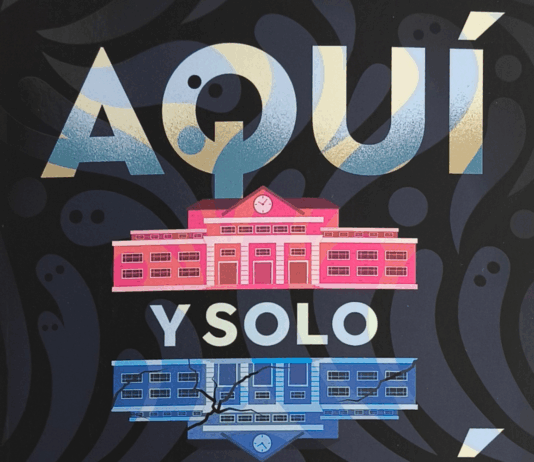 «Aquí y solo aquí»: en esta escuela nadie aprueba Portada de "Aquí y solo aquí" de Christelle Dabos, editada por Puck | Fuente: Fantasymundo.com