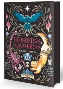 Portada de "Herederas de sombras" de Iguazel Serón.