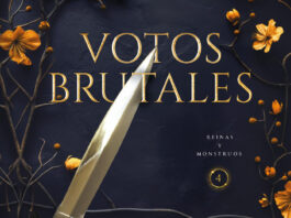 Reseña de «Votos brutales» (De reinas y monstruos IV) de J. T. Geissinger Portada de "Votos brutales" de J. T. Geissinger.