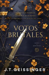 Portada de "Votos brutales" de J. T. Geissinger.