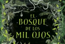 «El bosque de los mil ojos»: una aventura misteriosa más allá de la soledad Portada de "El bosque de los mil ojos" de Frances Hardinge.