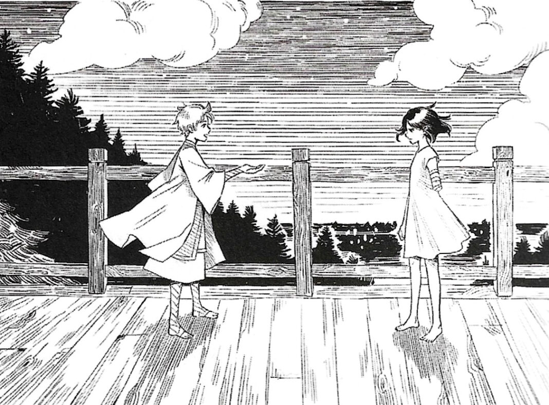 Ilustración de Michelle Wong dentro de un capítulo de "La Casa de la Bestia".