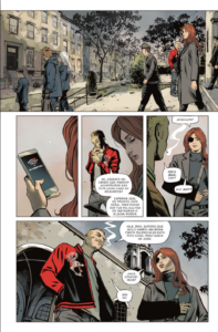 Página con personajes de W0rdltr33 volumen 2: red