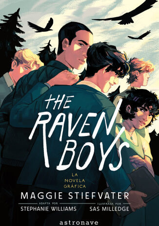 The Raven Boys, la adaptación a cómic. Portada The Raven Boys