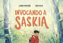 Invocando a Saskia: una historia de sobre el duelo y la amistad Saskia comic norma editorial