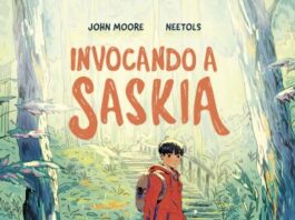 Invocando a Saskia: una historia de sobre el duelo y la amistad Saskia comic norma editorial