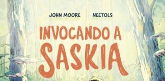 Invocando a Saskia: una historia de sobre el duelo y la amistad Saskia comic norma editorial