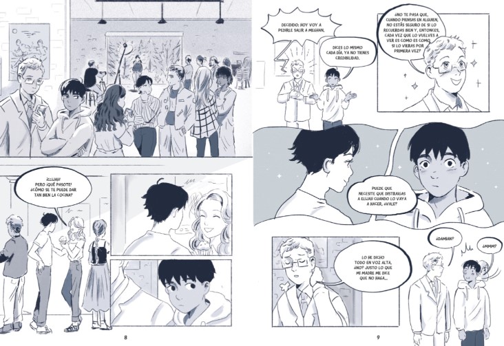 invocando a saskia comic