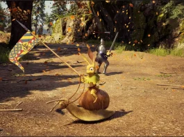 Johan: un soulslike de un un conejo montado en caracol johan