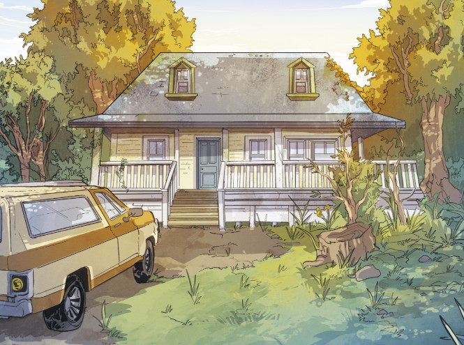 Dan en tejas verdes análisis