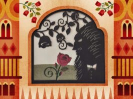 Reseña de «La bella y la bestia» ilustrada por Agnese Baruzzi Portada de "La bella y la bestia", ilustrada Agnese Baruzzi.