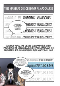 El protagonista de Lector Omnisciente leyendo la novela online