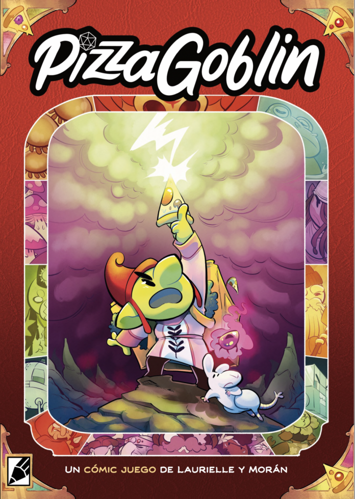 Portada Pizza Goblin Portada Cómic juego Pizza Goblin