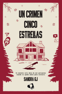 Portada de "Un crimen cinco estrellas" de Sandra GJ publicado por Colección Mil Amores \ Fuente: Colección Mil Amores