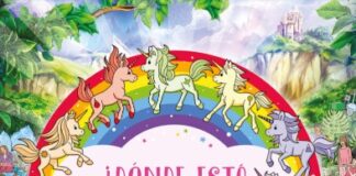 «¿Dónde está el bebé unicornio?» La versión cuqui de Buscando a Wally Dónde esta el bebé unicornio portada