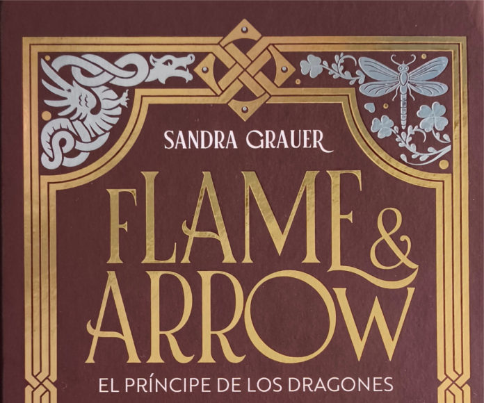 Flame and Arrow_destacada Portada de "Flame and Arrow" de Sandra Grauer, editada por Inlov | Fuente: FantasyMundo.com