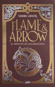Portada de "Flame and Arrow" de Sandra Grauer, editada por Inlov | Fuente: FantasyMundo.com