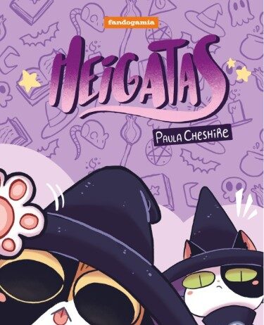 «Meigatas»: Gatos, brujería y mucho humor Meigatas paula cheshire