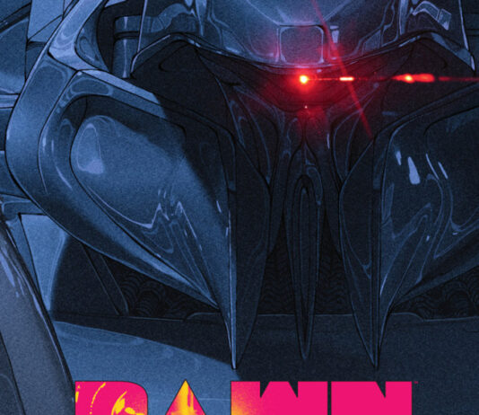 Dawnrunner, una historia de «mechas». Portada Dawnrunner