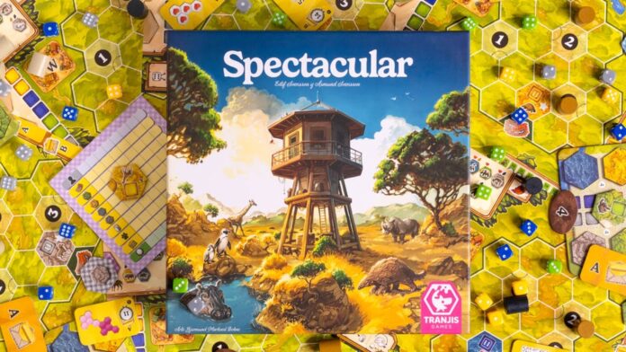 Portada del juego de mesa Spectacular