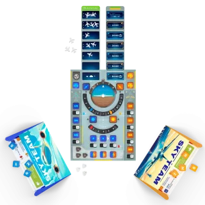 Componentes y partida de Sky Team