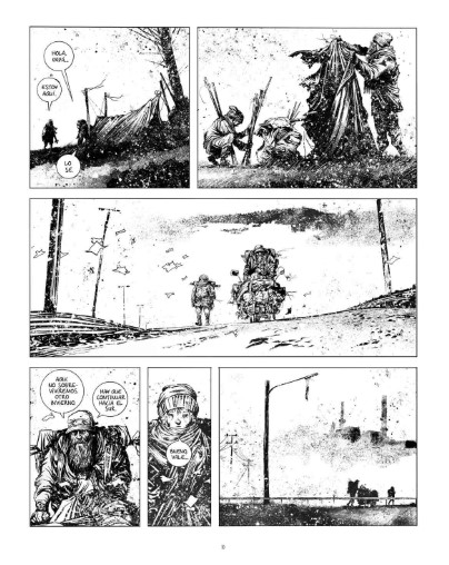 la carretera manu Larcenet