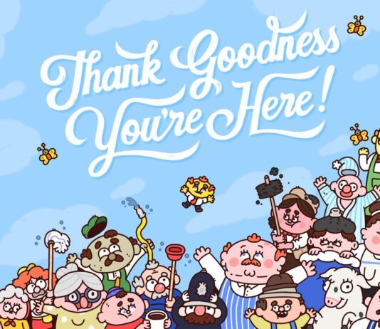 Thank Goodness You’re Here! -Análisis portada