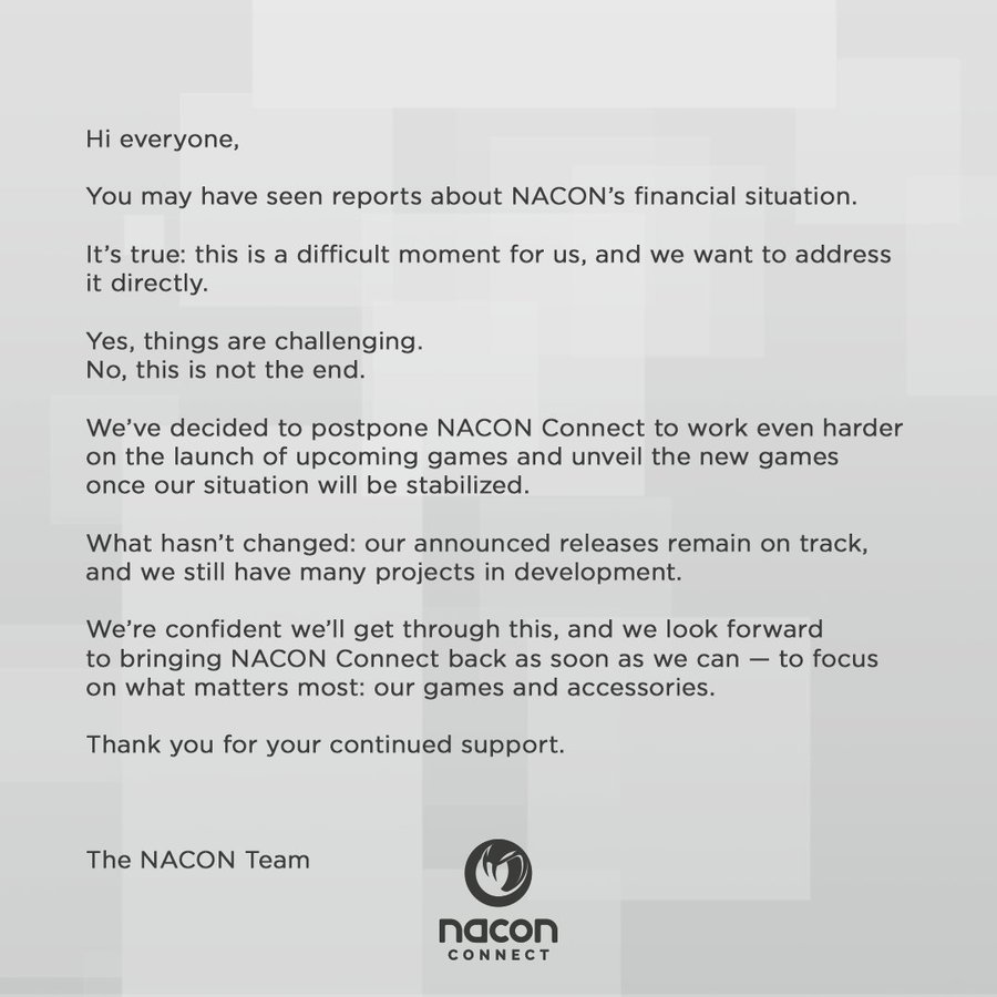 Nacon Connect 2026