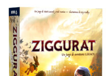 Ziggurat, un juego de mesa legacy para toda la familia Portada Caja Ziggurat
