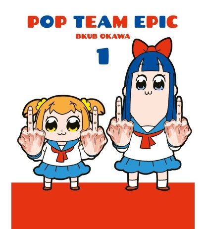 Pop Team Epic 1 un manga diferente Portada Pop Team Epic