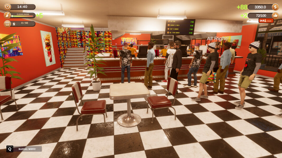 Corner Kitchen Fast Food Simulator