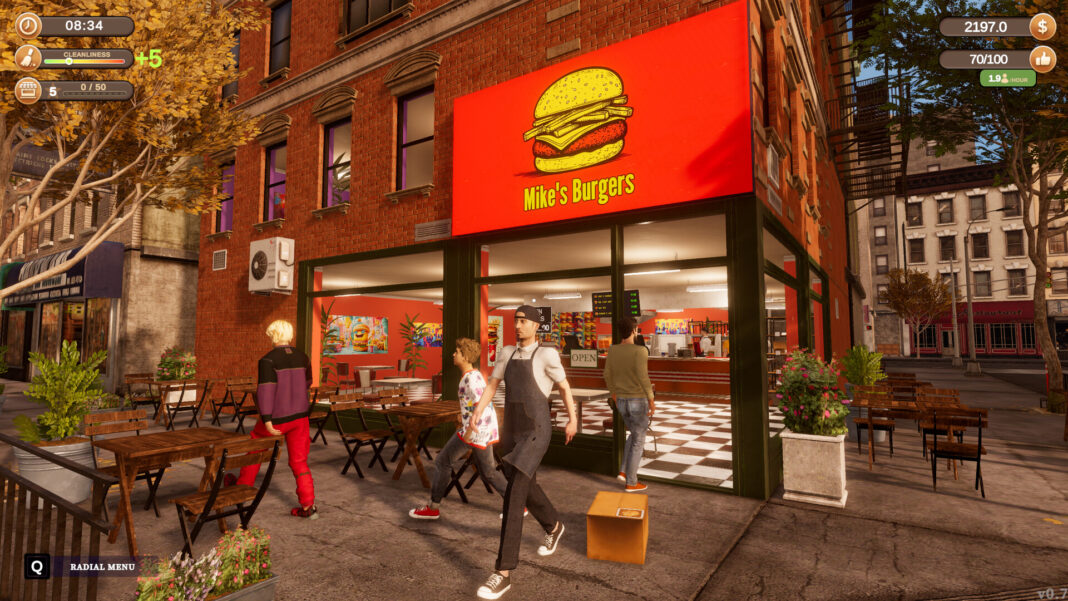 Corner Kitchen Fast Food Simulator