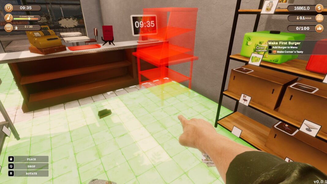 Corner Kitchen Fast Food Simulator