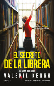 Portada de "El secreto de la librera" de Valerie Keogh. 
