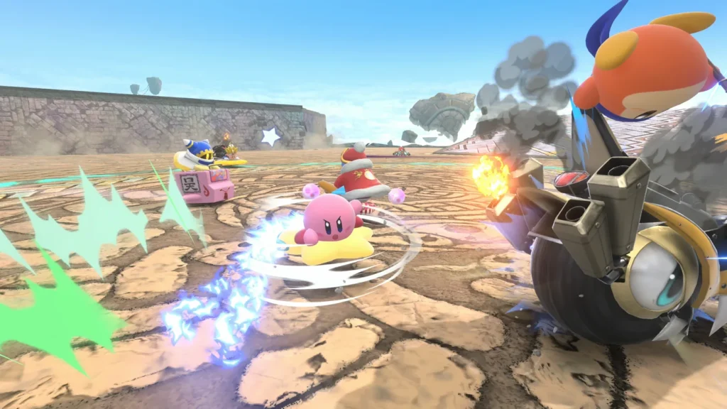 Kirby air riders switch 2 gameplay