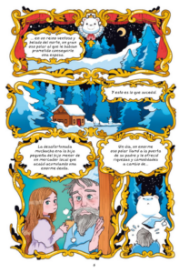 Ejemplo viñetas Al este del sol y al oeste de la luna