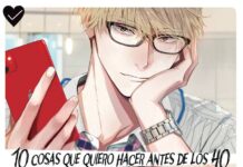 10 cosas que quiero hacer antes de los 40, un manga LB Portada de 10 cosas que hacer antes de los 40
