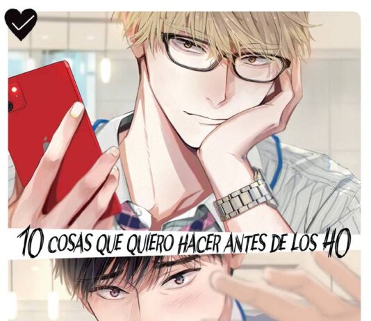 10 cosas que quiero hacer antes de los 40, un manga LB Portada de 10 cosas que hacer antes de los 40